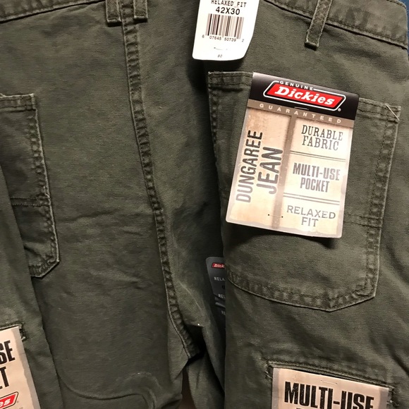 Dickies Dungaree Jeans Brand New With Tags 42x30 - Picture 2 of 8